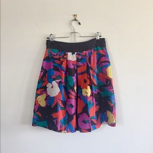 Anthropologie Floral Skirt size 6